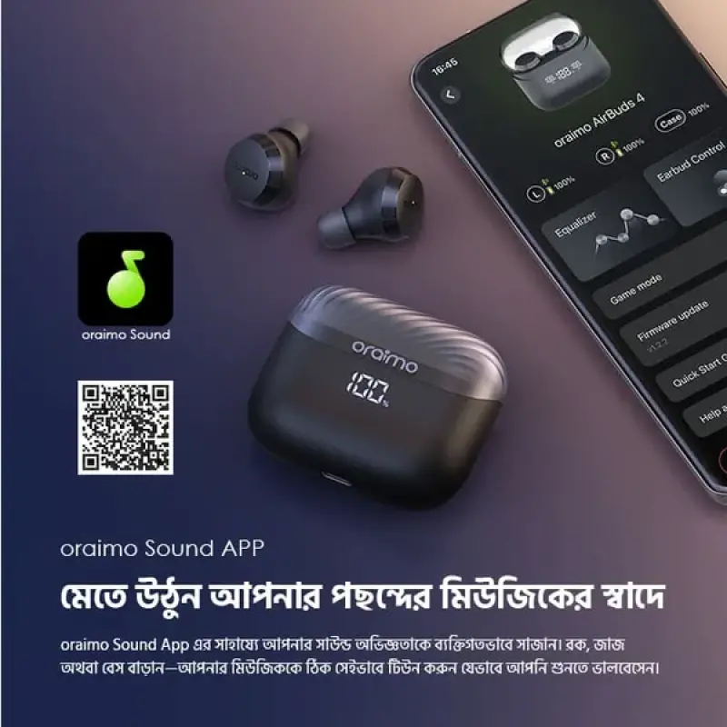 Oraimo AirBuds 4 ENC True Wireless Earbuds