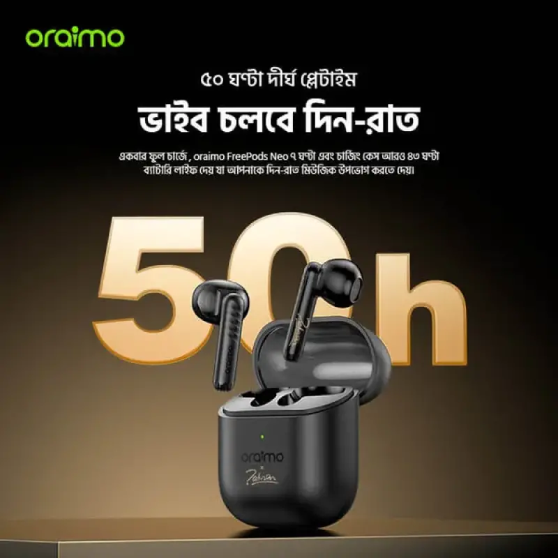 Oraimo FreePods Neo x Tahsan True Wireless Earbuds